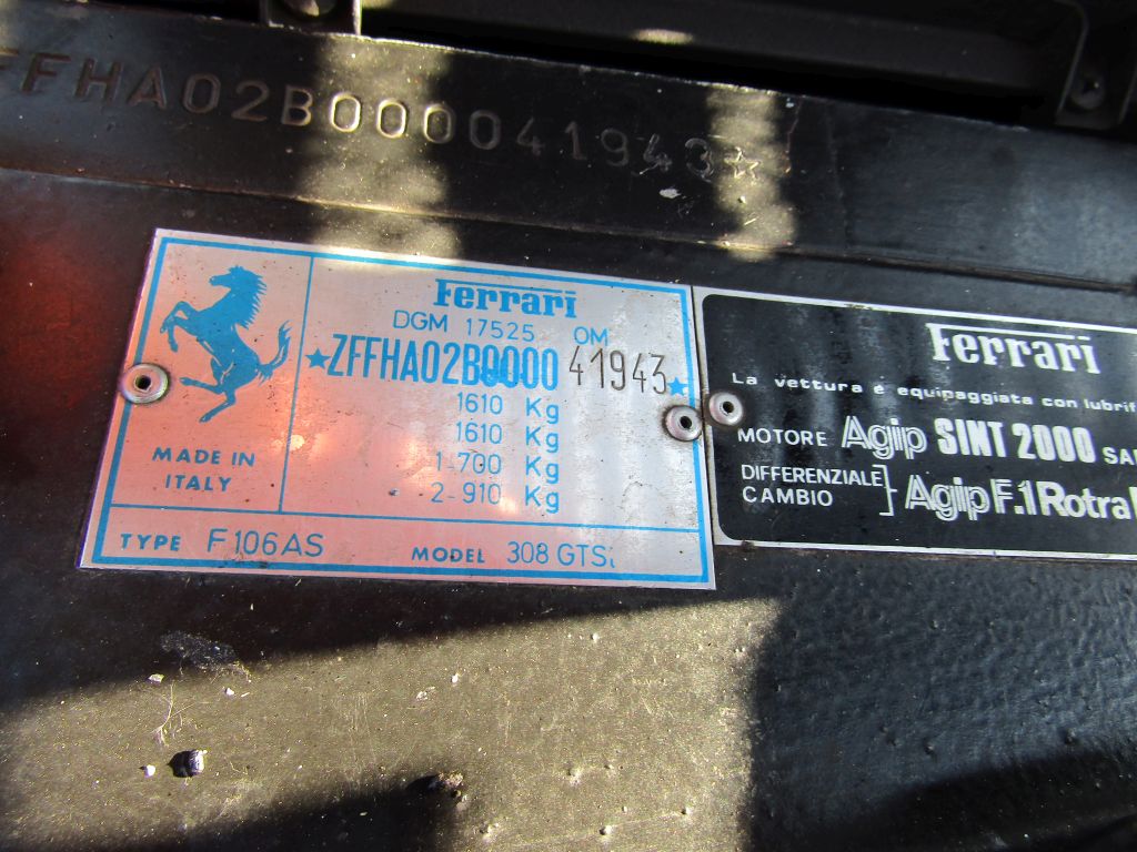 Ferrari 308 GTS 1982 – Bild 12