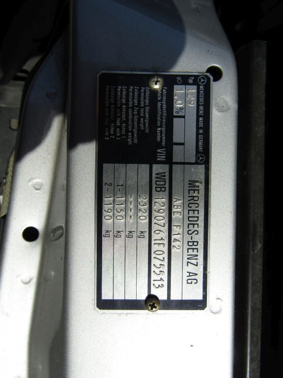 Mercedes-Benz SL 600 1992 – Bild 24
