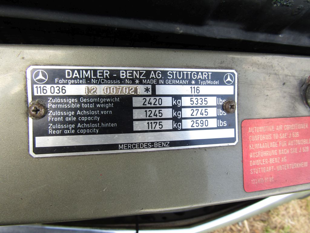 Mercedes-Benz 450 SEL 6.9 1979 – Bild 18